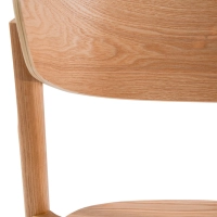 Matstol i naturask Notorius | Elegant design skandinavien