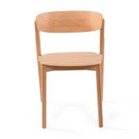 Eetkamerstoel Notorius van natuurlijk essenhout | Elegant design scandinavisch