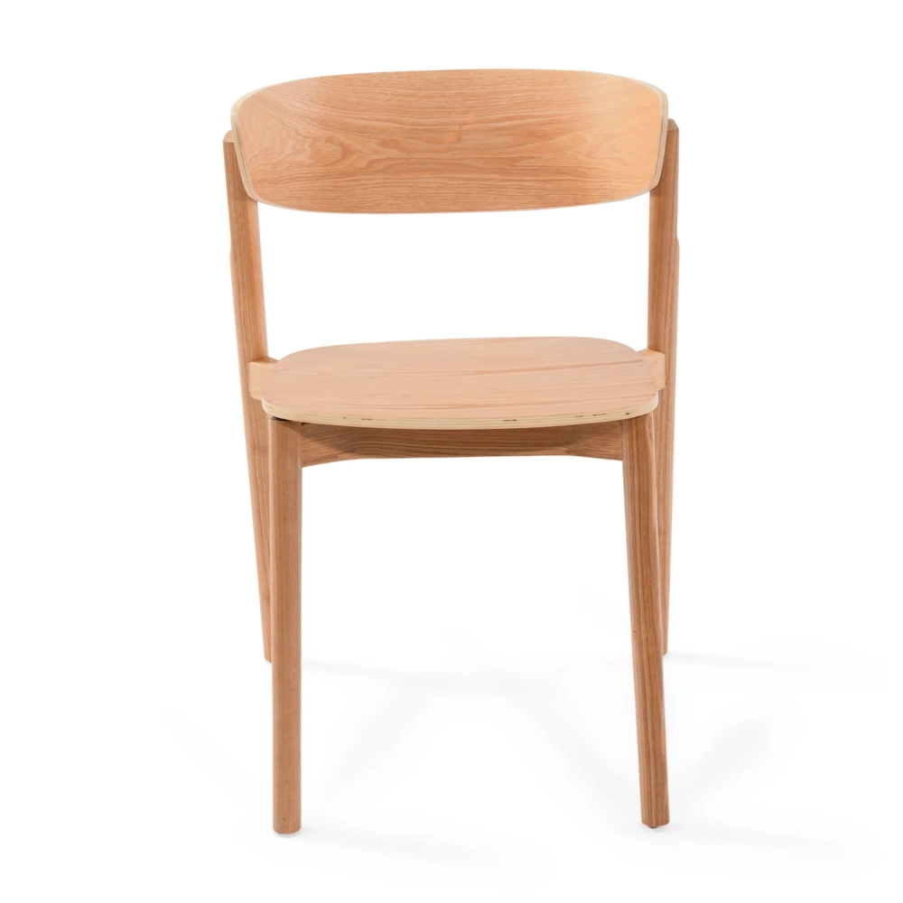 Ruokapöydän tuoli Notorius luonnon saarni | Elegantti design skandinaavinen