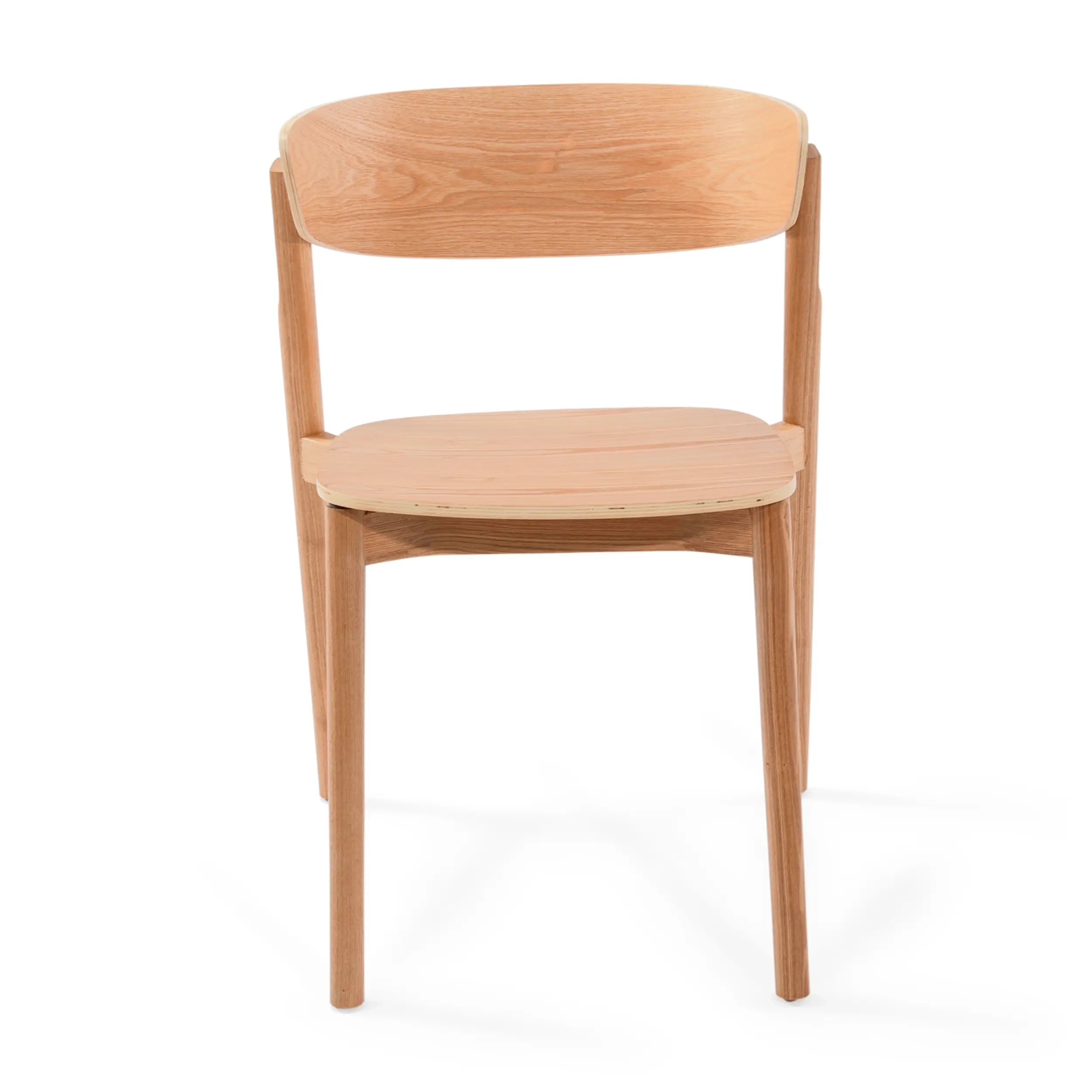 Naturalne jesionowe krzesło do jadalni Notorius | Elegancki design skandynawia