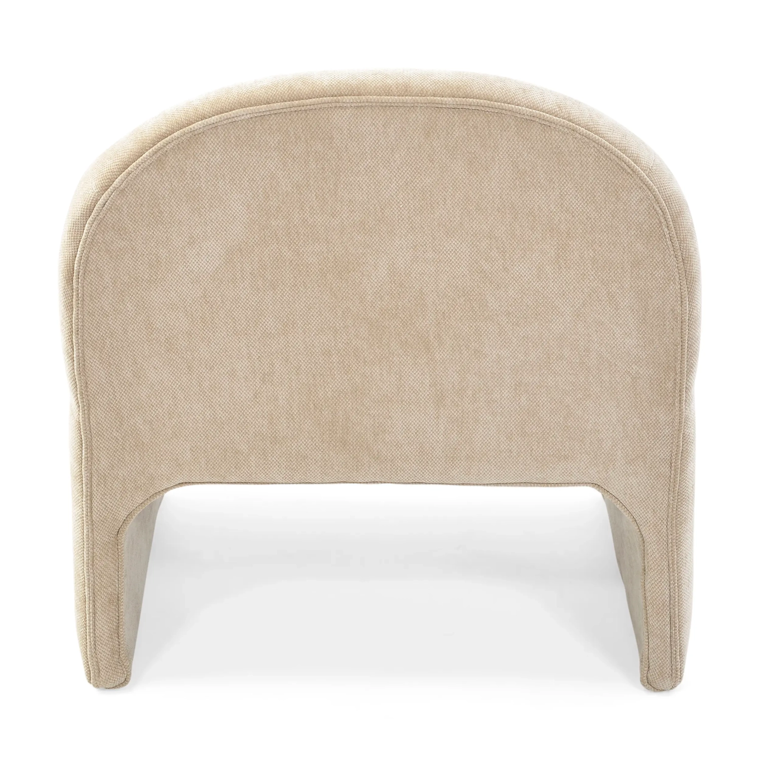 Sillón de diseño tapizado Basel, estilo minimalista y cómodo