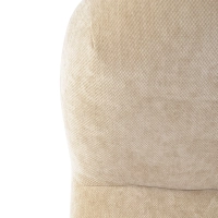 Sillón de diseño tapizado Basel, estilo minimalista y cómodo