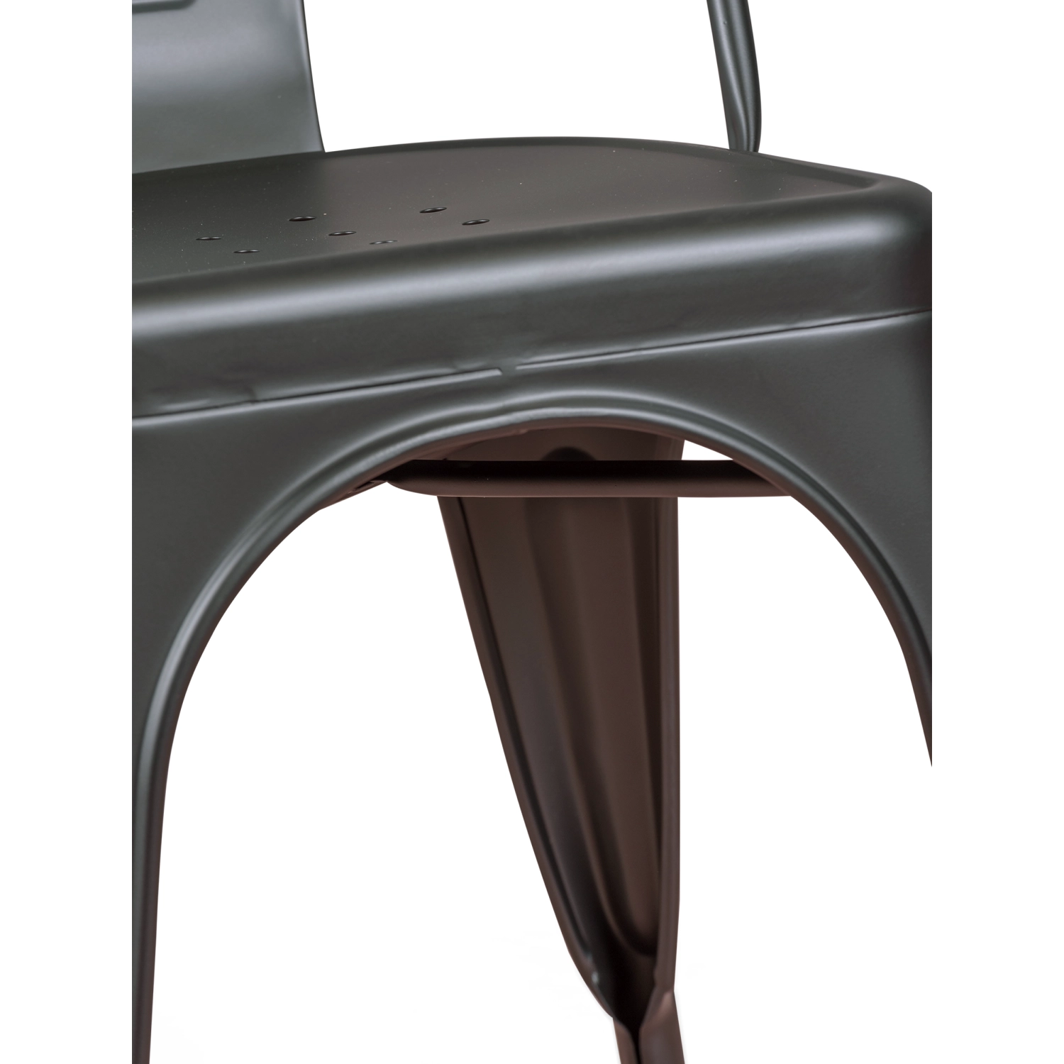 Industriele stoel Bistro Style Mat - Industriele krukken en stoelen