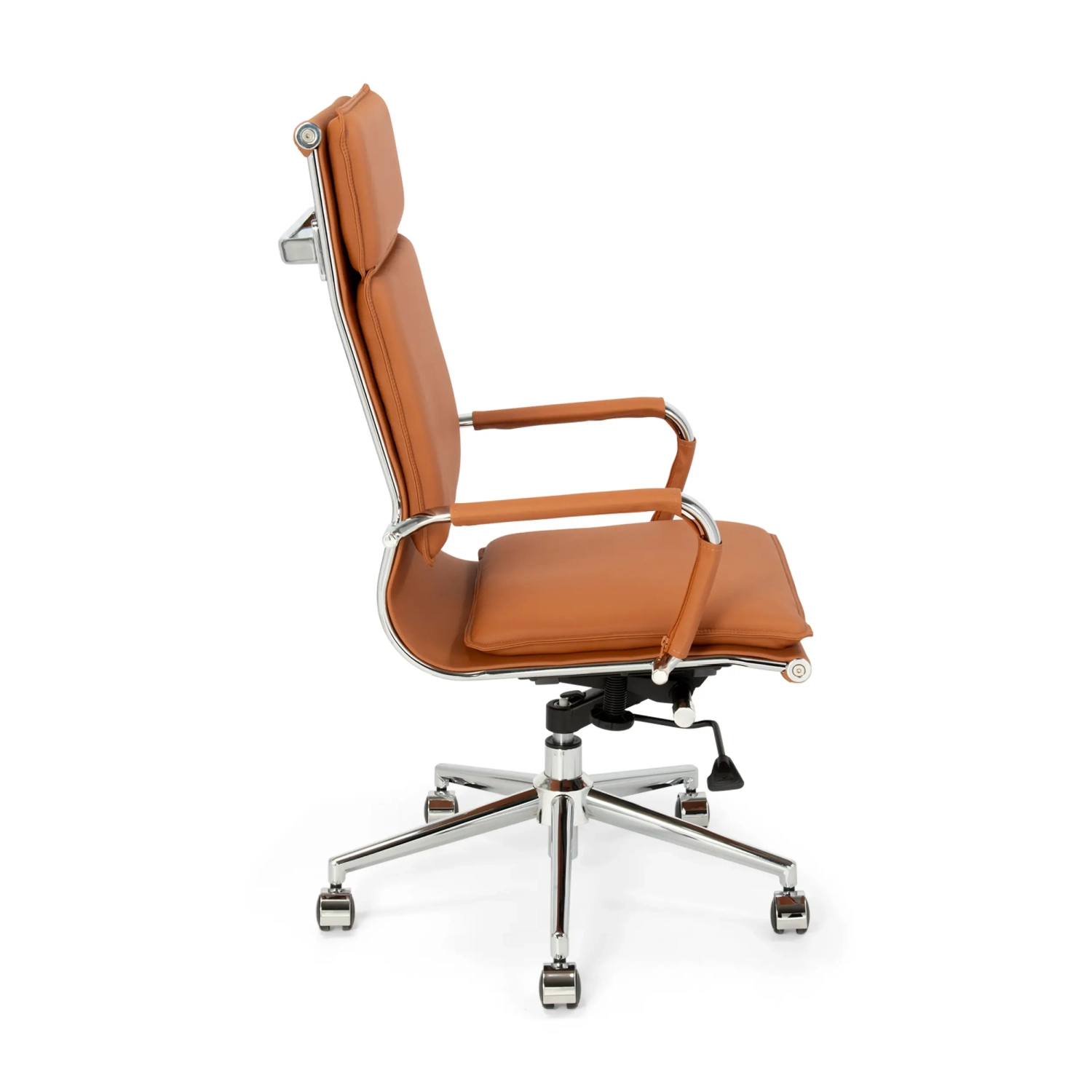 Kancelářská židle Studio s vysokým opěradlem | Ergonomická kancelářská židle z umělé kůže