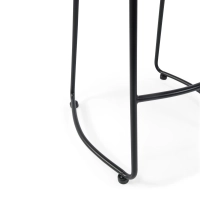 Portland industriële barkruk 66 cm | Massief iepenhout en staal