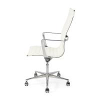 Task Executive Bürostuhl mit hoher Rückenlehne aus Leder | Hochwertiger ergonomischer Bürostuhl