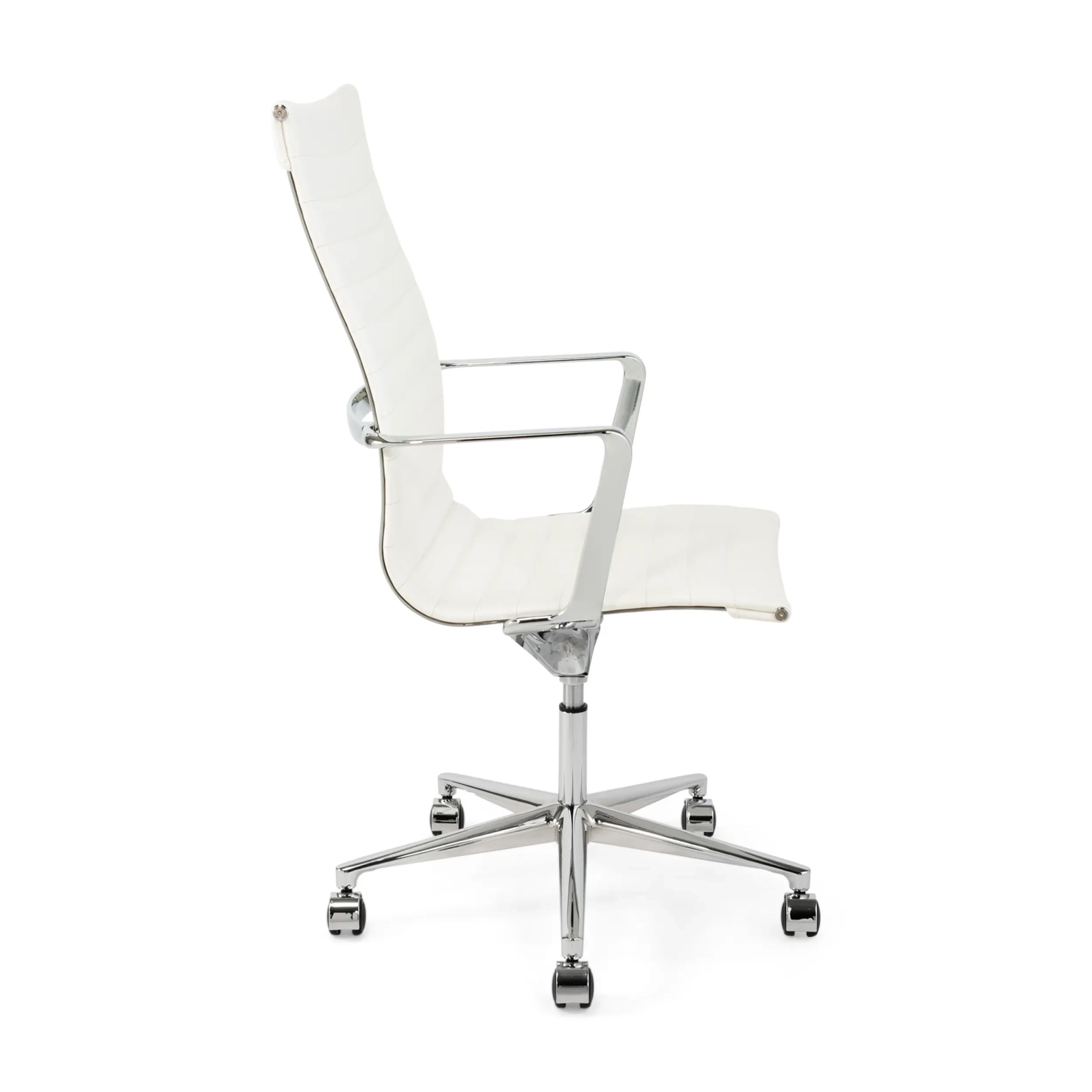 Task Executive kantoorstoel met hoge rugleuning en lederen bekleding | Hoogwaardige ergonomische kantoorstoel
