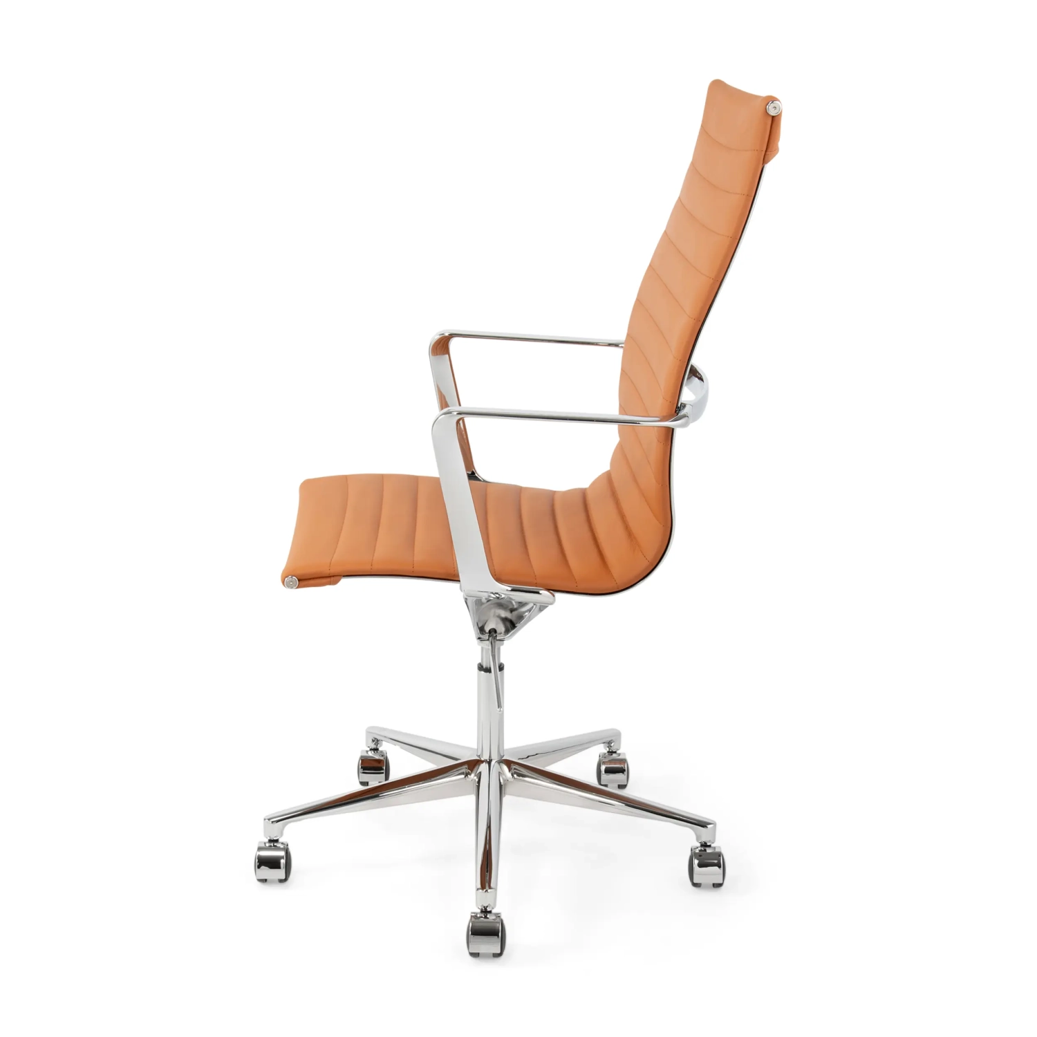 Task Executive kontorsstol i läder med hög rygg | Ergonomisk kontorsstol i premiumklass