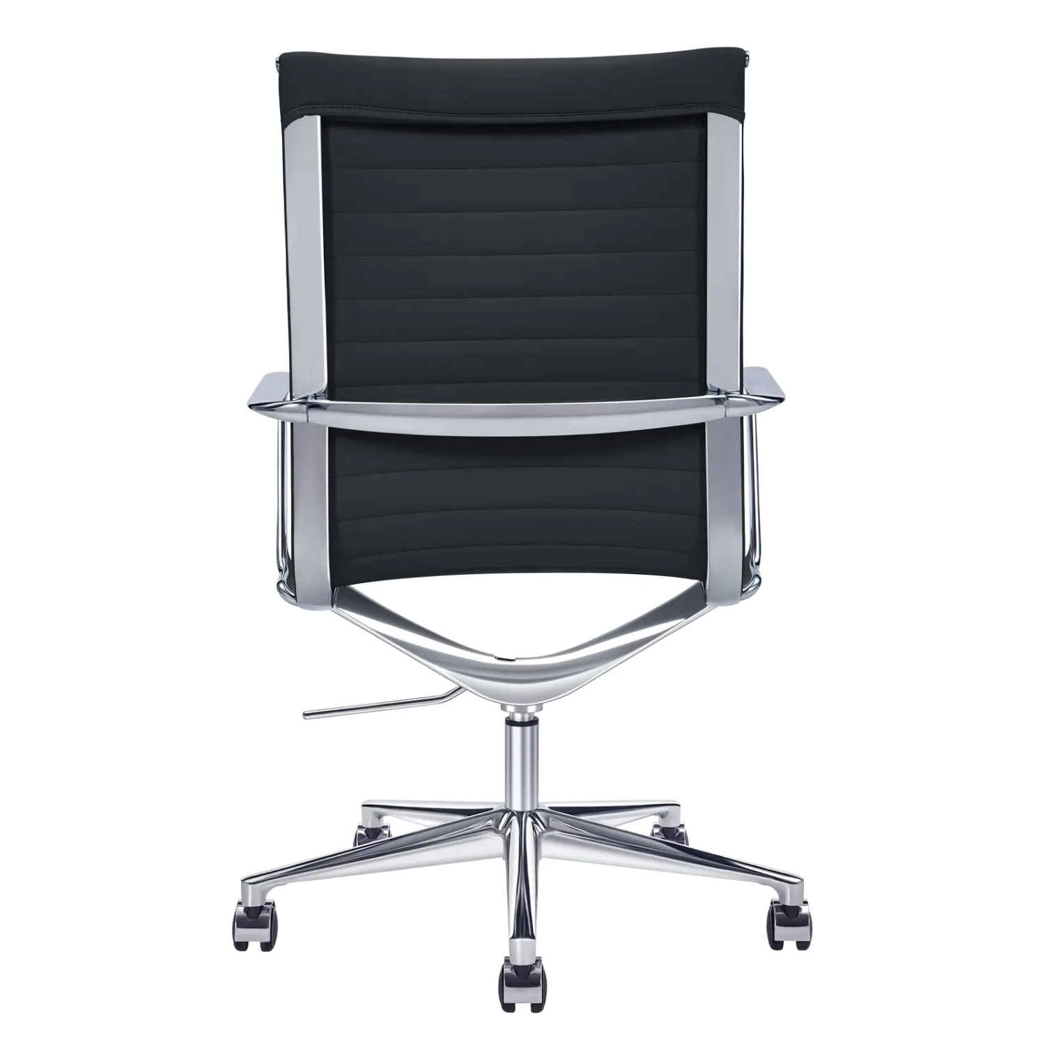 Kancelářská židle Task Executive s vysokým opěradlem a koženým čalouněním | Prémiová ergonomická kancelářská židle
