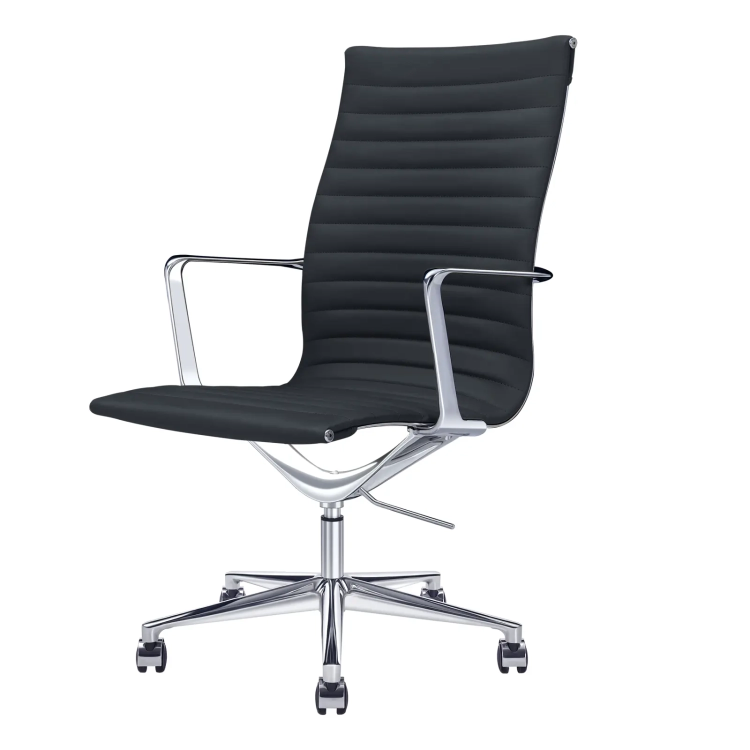 Task Executive Bürostuhl mit hoher Rückenlehne aus Leder | Hochwertiger ergonomischer Bürostuhl