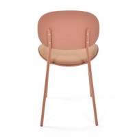 Ergonomische, stapelbare eetkamerstoel Carlotta | Moderne gestoffeerde stoel