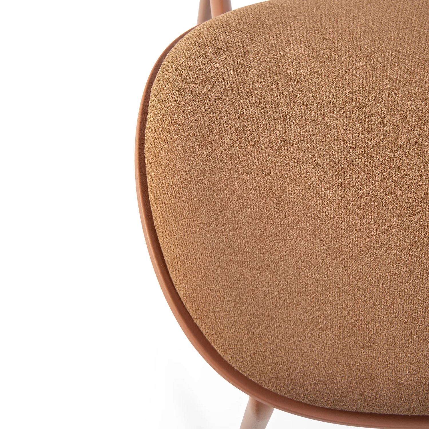Carlotta – stapelbarer, ergonomischer Esszimmerstuhl | Moderner Polsterstuhl