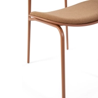 Carlotta – stapelbarer, ergonomischer Esszimmerstuhl | Moderner Polsterstuhl