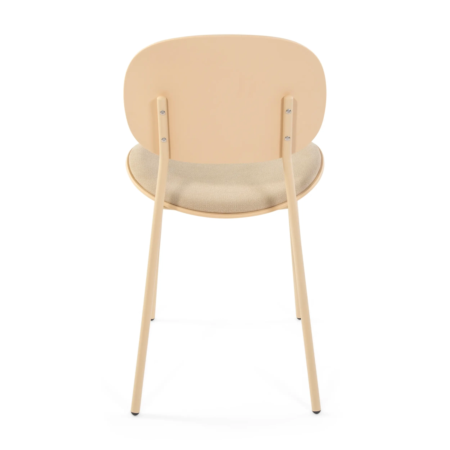 Ergonomická stohovatelná jídelní židle Carlotta | Moderní čalouněná židle