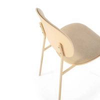 Carlotta – ergonominen, pinottava ruokapöytätuoli | Moderni verhoiltu tuoli