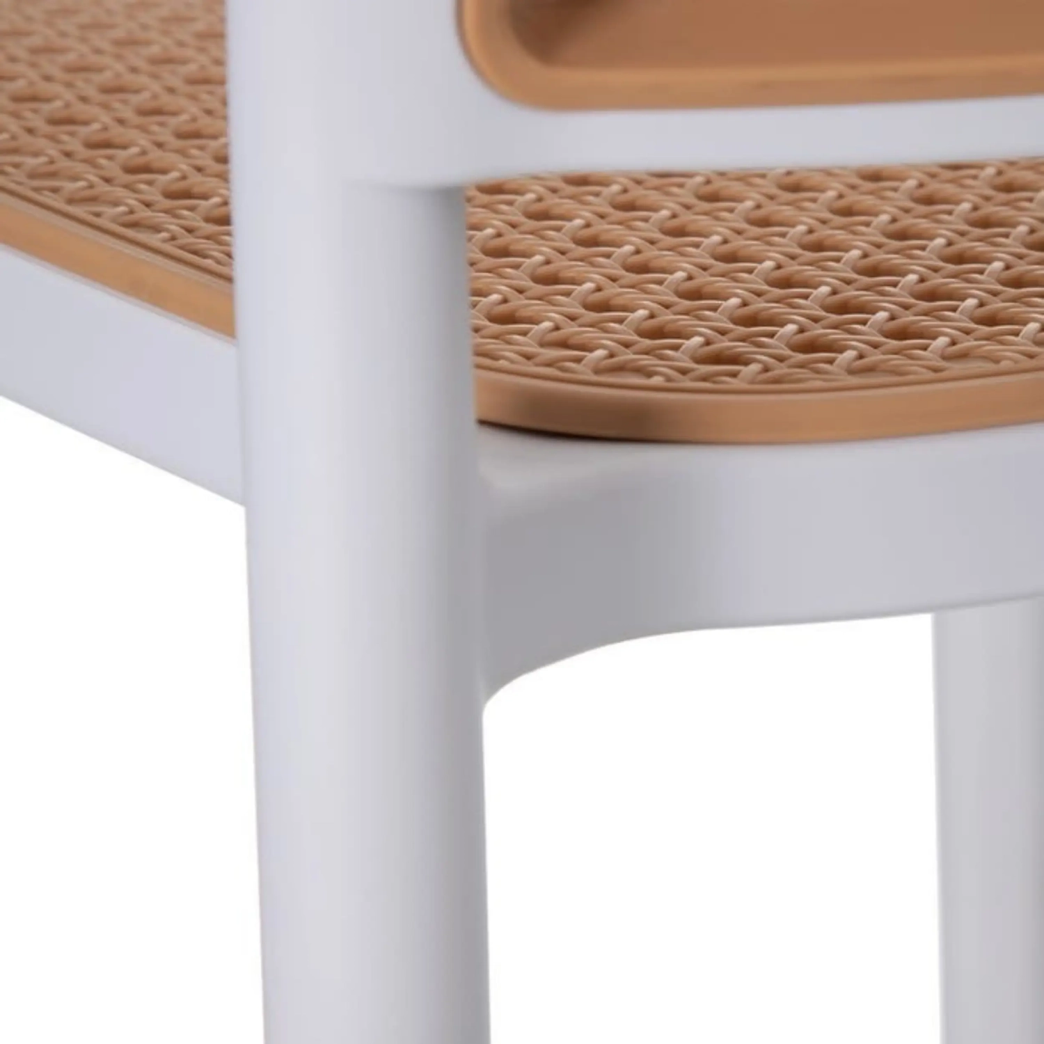 Pakkaa 4 Moulin-tuolia synteettistä rottinkia - Mueble Design