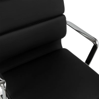 Task Luxe bureaustoel | Kantoostoel van Italiaans leer met wieltjes