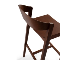 Soho Scandinavische barkruk 76 cm | Eiken of walnoothout