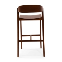 Soho Skandinavischer Barhocker 76 cm | Eiche oder Nussbaum