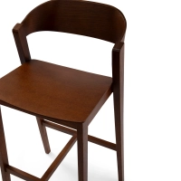 Soho Skandinavisk barstol 76 cm | Ek eller valnöt