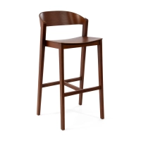 Soho Scandinavische barkruk 76 cm | Eiken of walnoothout