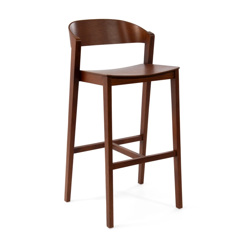 Soho Skandinavisk barstol 76 cm | Ek eller valnöt