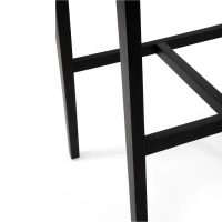 Soho Skandinavischer Barhocker 76 cm | Eiche oder Nussbaum