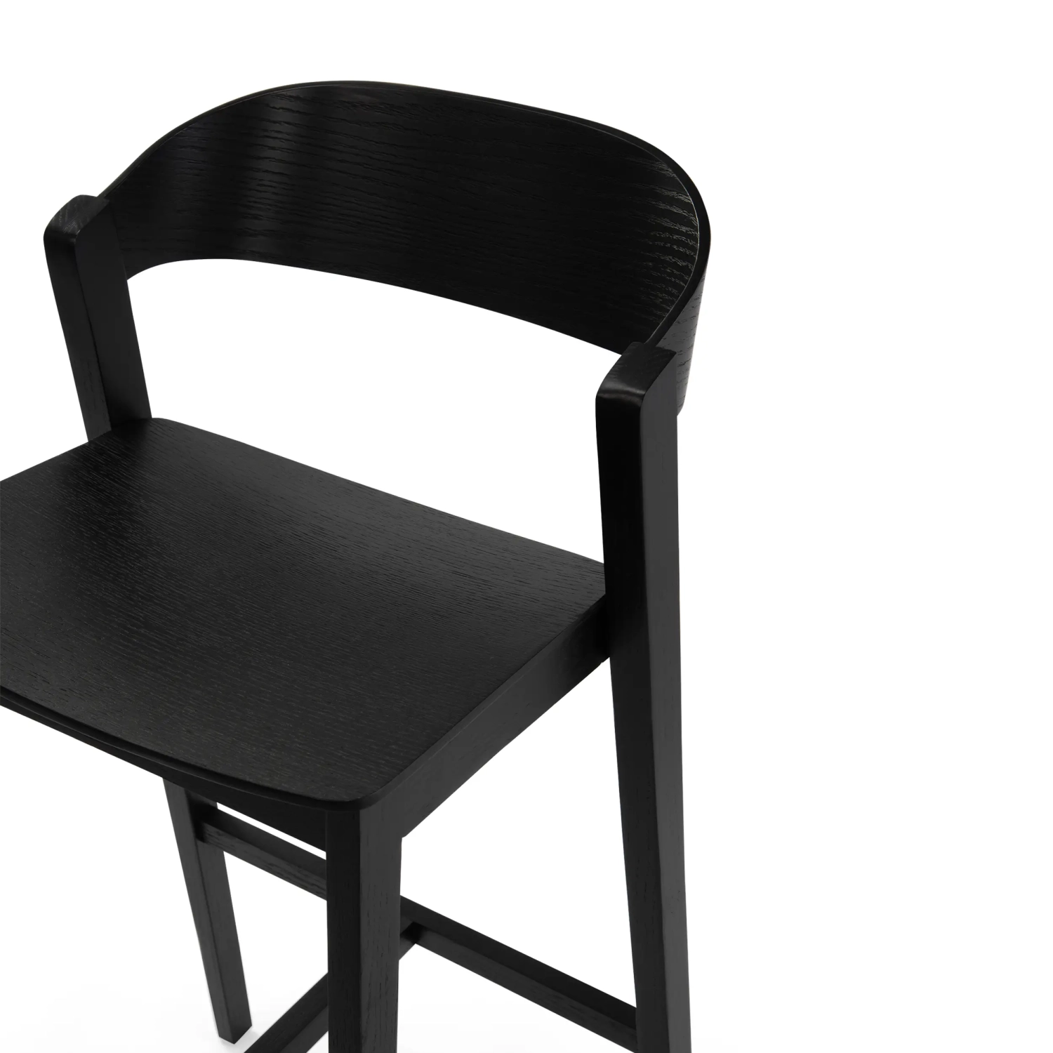 Soho Scandinavische barkruk 76 cm | Eiken of walnoothout