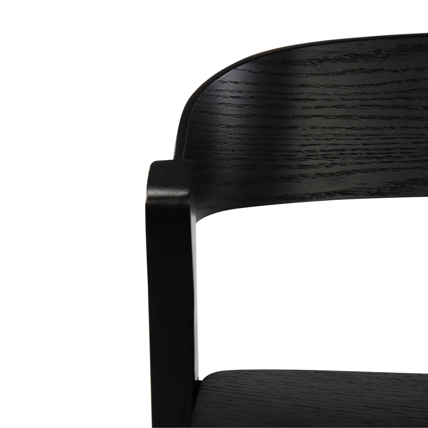 Soho Skandynawski stołek barowy 76 cm | Drewno dębowe lub orzechowe