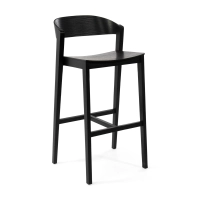 Soho Scandinavische barkruk 76 cm | Eiken of walnoothout