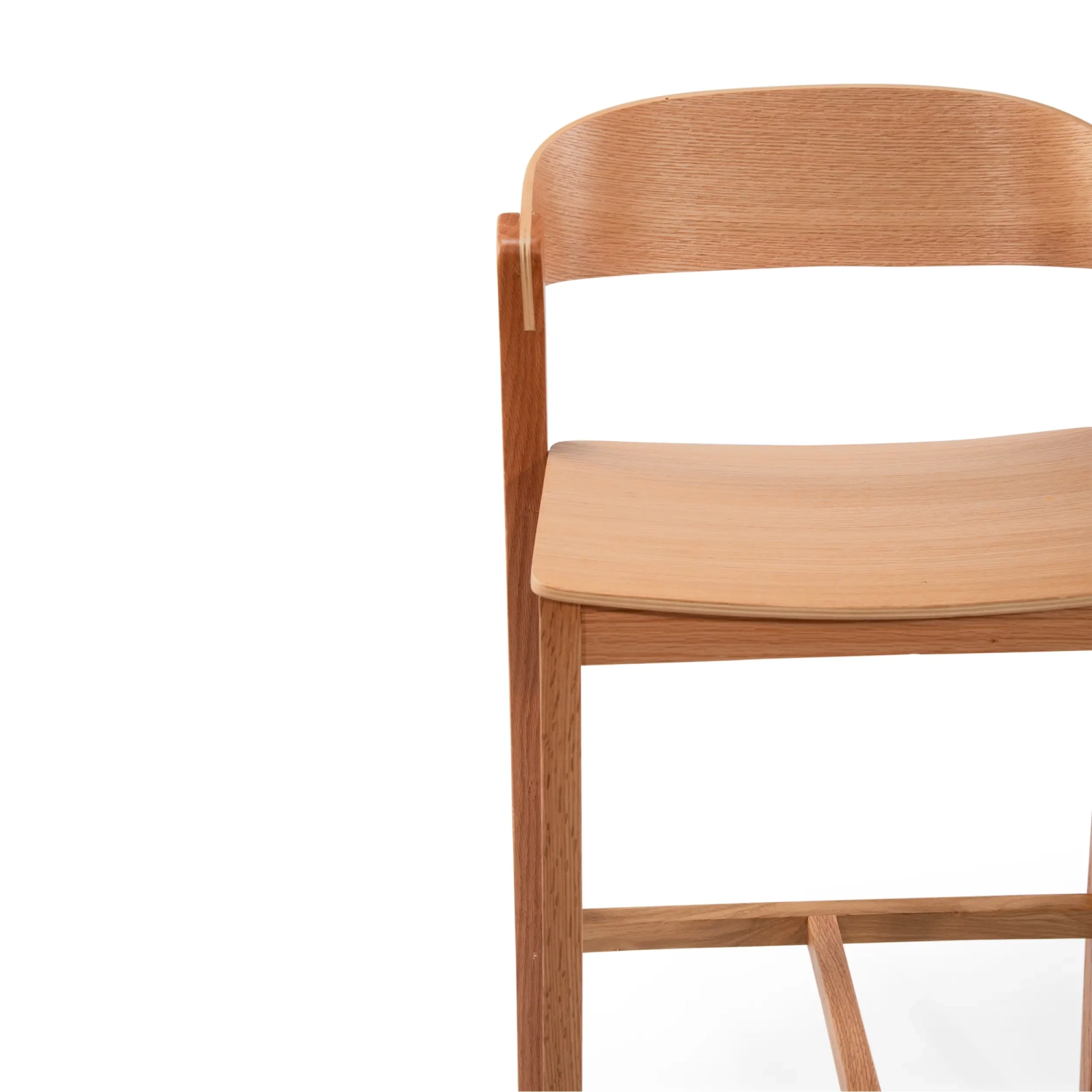 Soho Skandinavisk barstol 76 cm | Ek eller valnöt