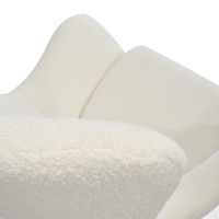 Fotel bujany Nest Bouclé | Nowoczesny designerski fotel bujany