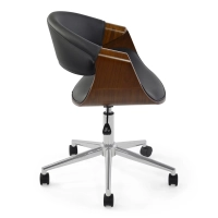 Burrow S Walnut-bureaustoel | Mid-Century-design