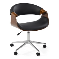 Burrow S Walnut-bureaustoel | Mid-Century-design
