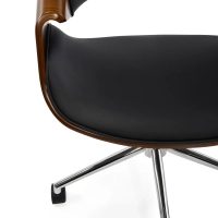 Burrow S Bürostuhl aus Walnussholz | Mid-Century-Design