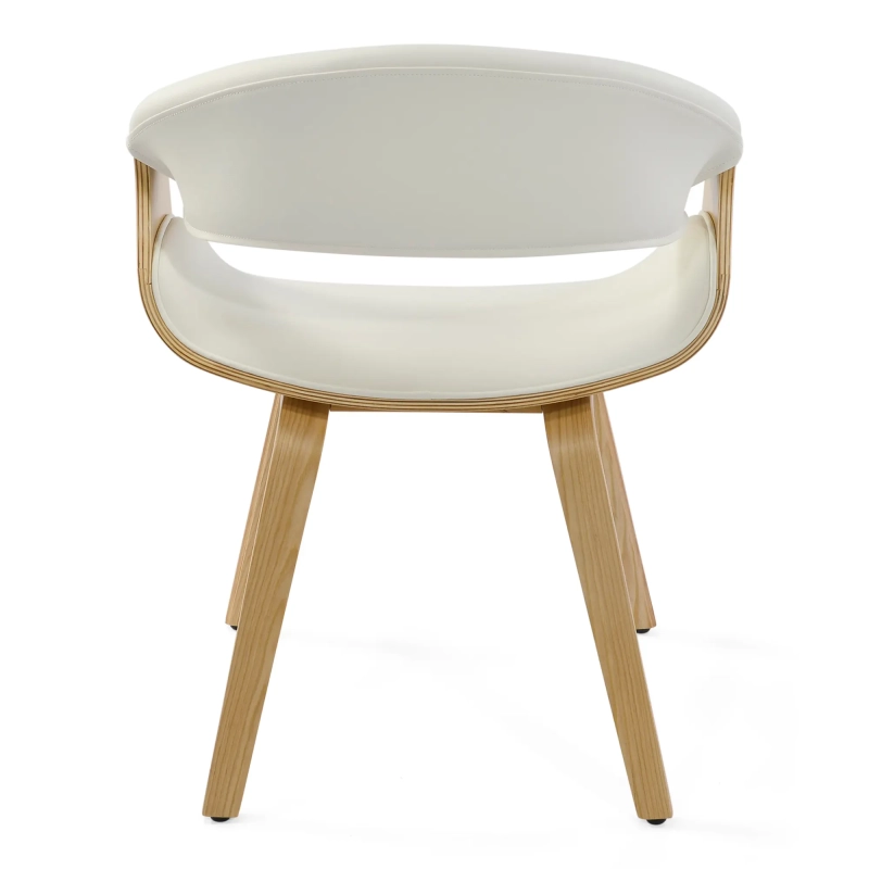 Burrow Jídelní židle Z z javorového dřeva | Čalouněný design „ Nordic “