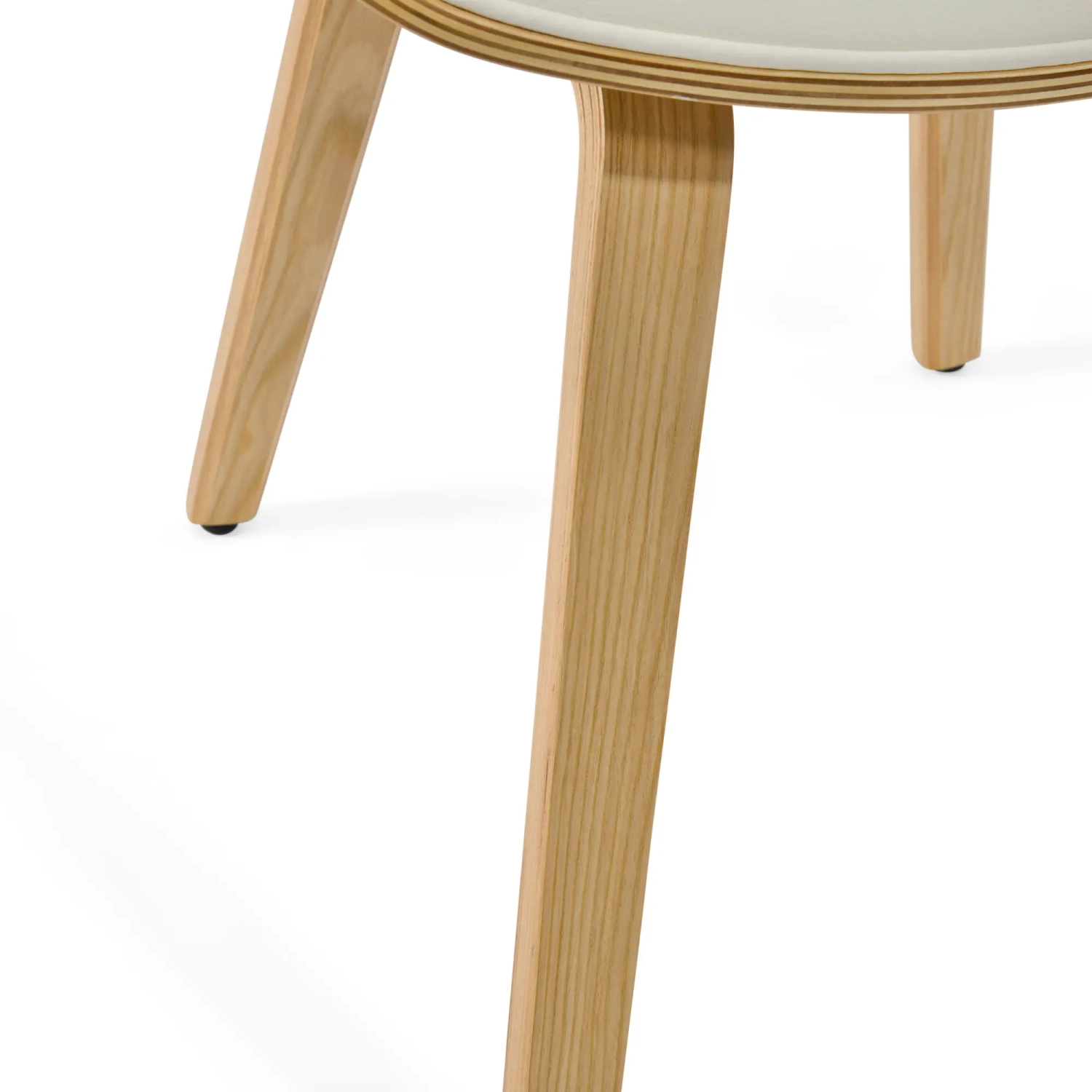 Burrow Esszimmerstuhl „Z“ aus Ahornholz | „ Nordic “ – Design mit Polsterung