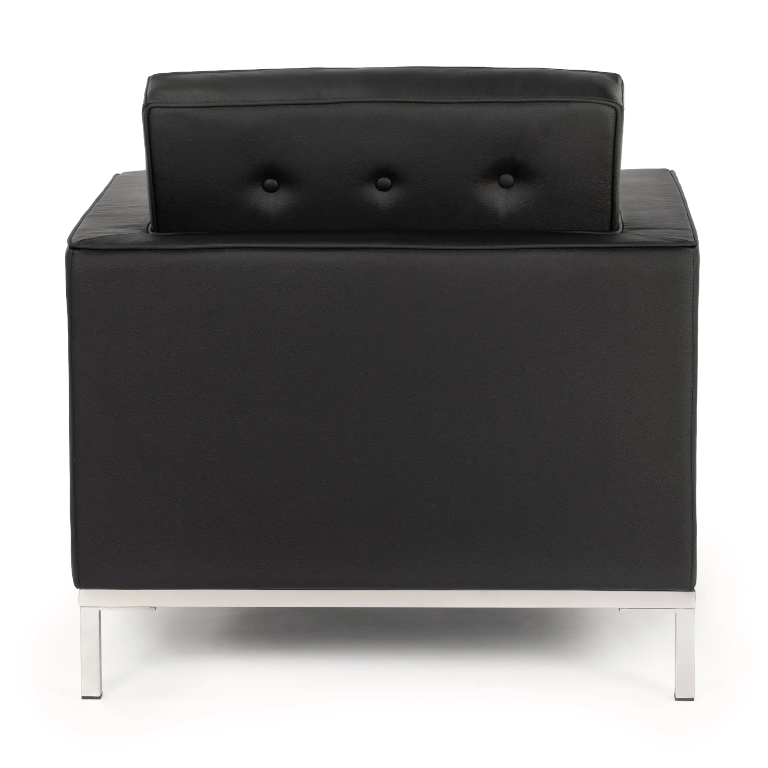 Jednomístná pohovka Venice z pravé kůže | Florence Knoll Inspired Design