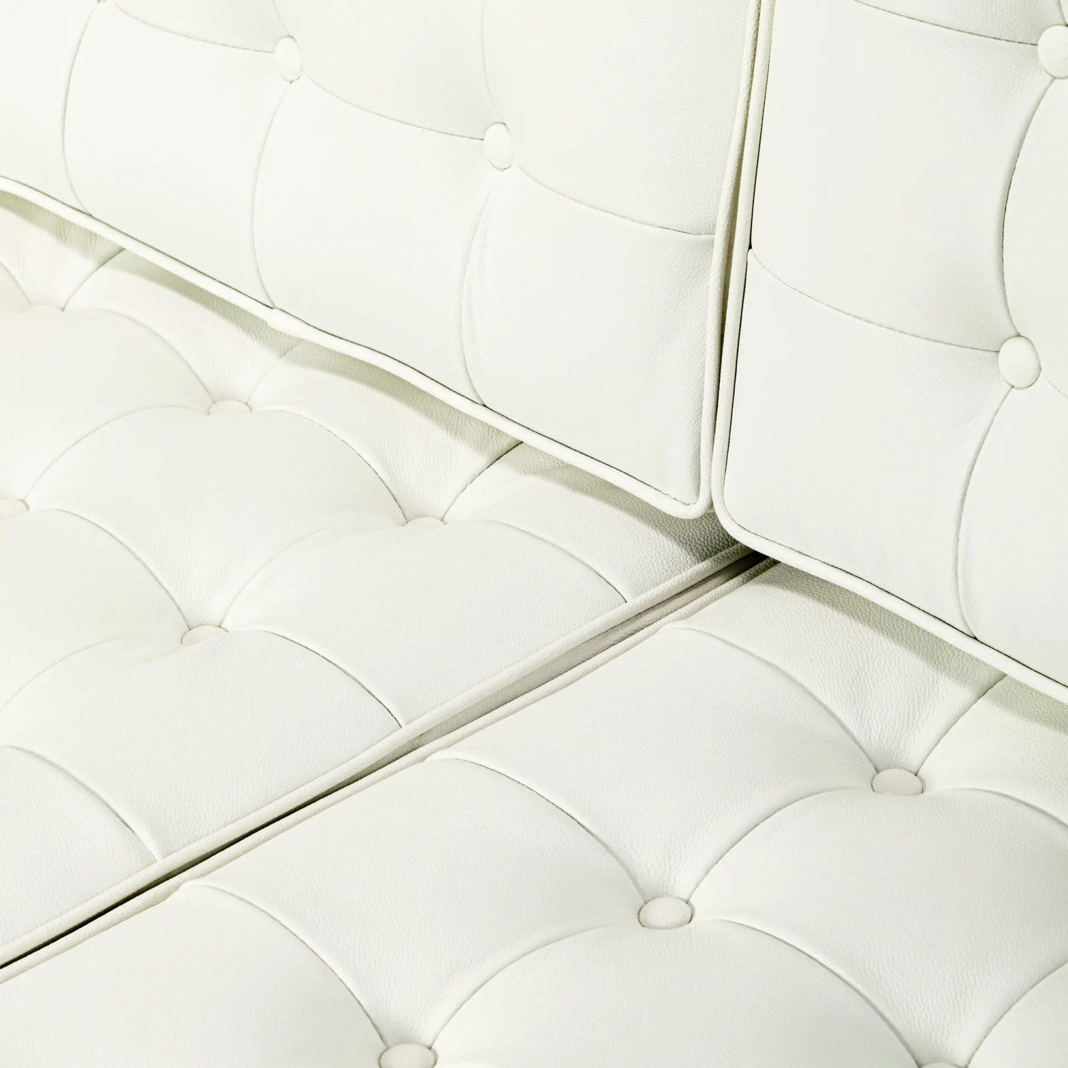 Venice 3-sits soffa i italienskt läder | Florence Knollinspirerad design