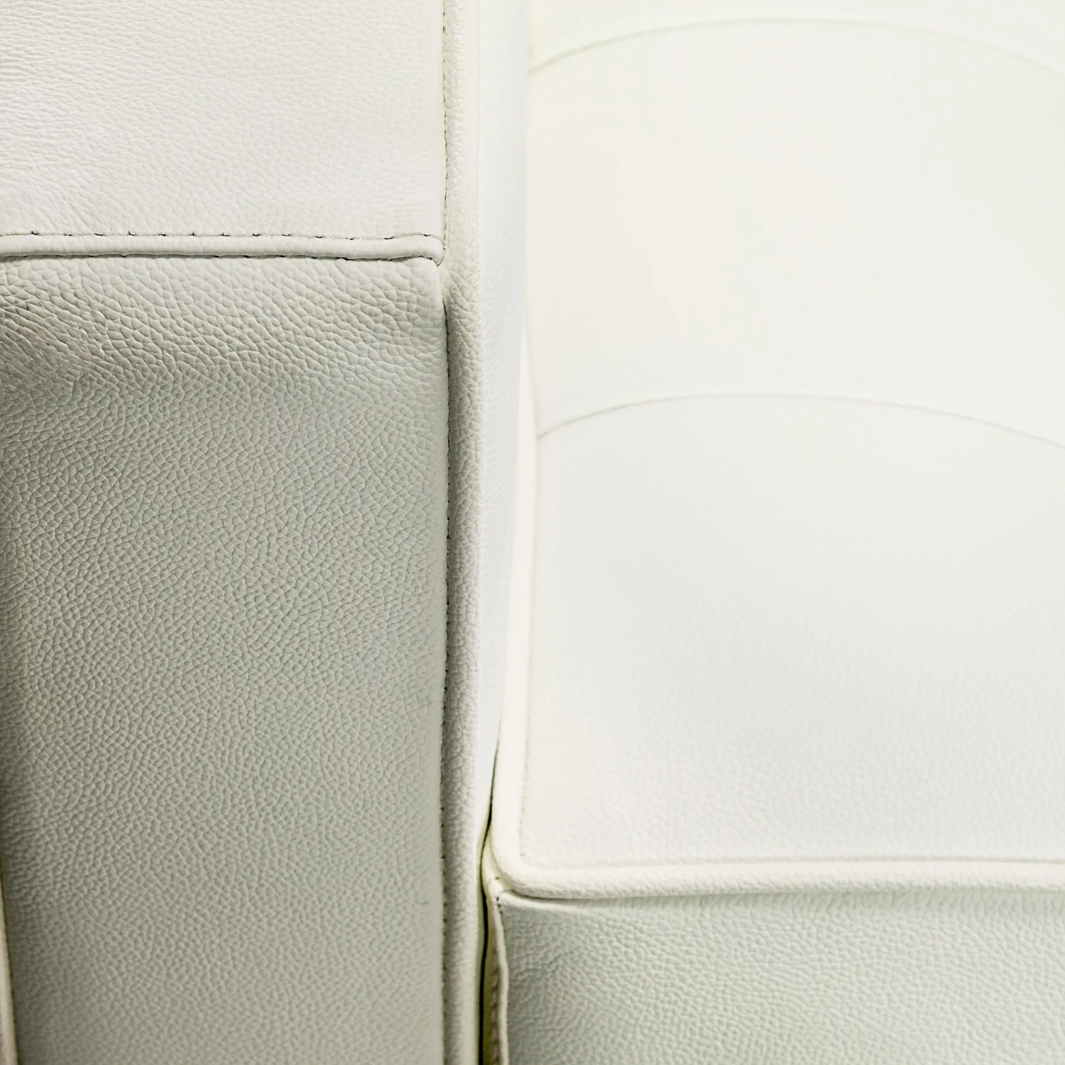 Venice sofa 3-osobowa z włoskiej skóry | Florence Wzornictwo inspirowane Knoll
