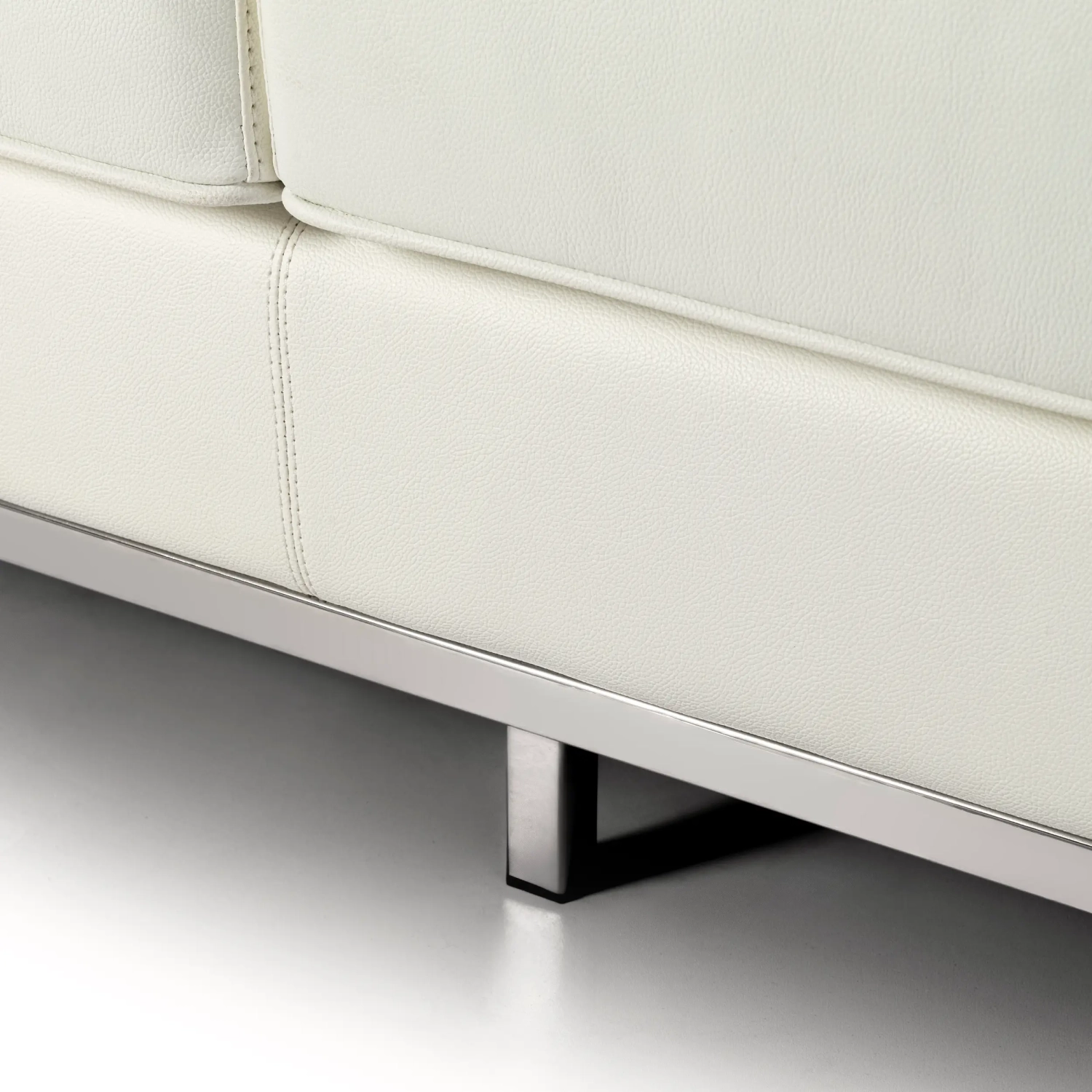 Venice 3-sits soffa i italienskt läder | Florence Knollinspirerad design