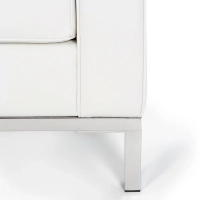 Venice 2-sits soffa i italienskt läder | Florence Knollinspirerad design