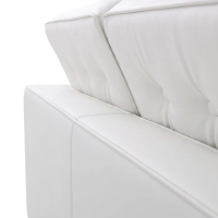 Venice dvoumístná pohovka z italské kůže | Florence Knoll Inspired Design