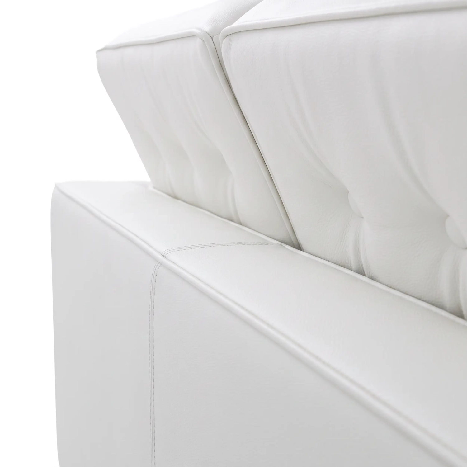 Venice 2-sits soffa i italienskt läder | Florence Knollinspirerad design