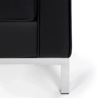 Venice dvoumístná pohovka z italské kůže | Florence Knoll Inspired Design