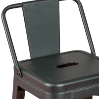 Set van 4 industriële barkrukken ‘ Bistro ’, hoogte 76 cm - Mueble Design