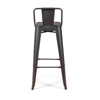 4er-Set „ Bistro “ Barhocker im Industrial-Stil, Höhe 76 cm – Mueble Design