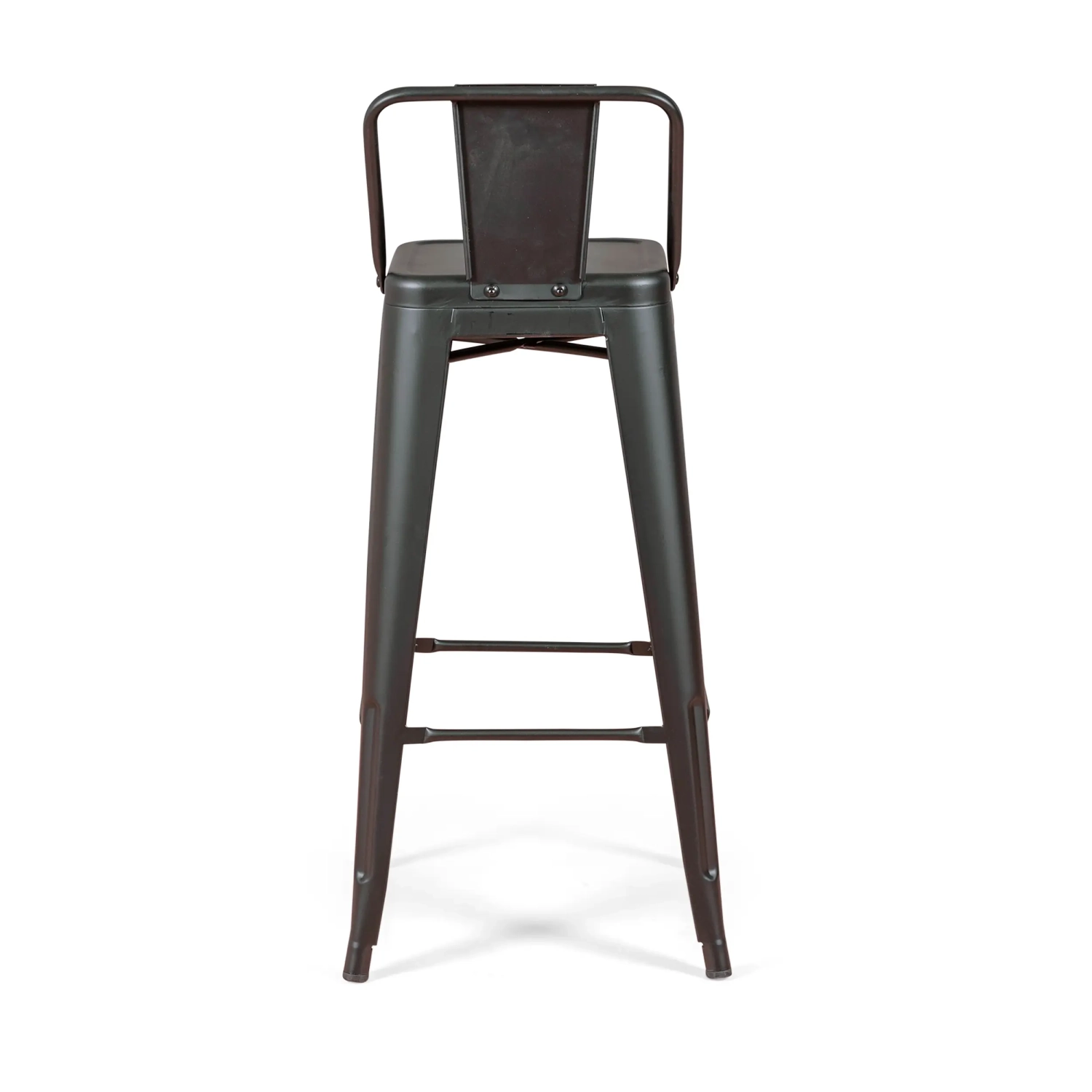 Set med 4 industriella barstolar i stil ” Bistro ”, höjd 76 cm – Mueble Design