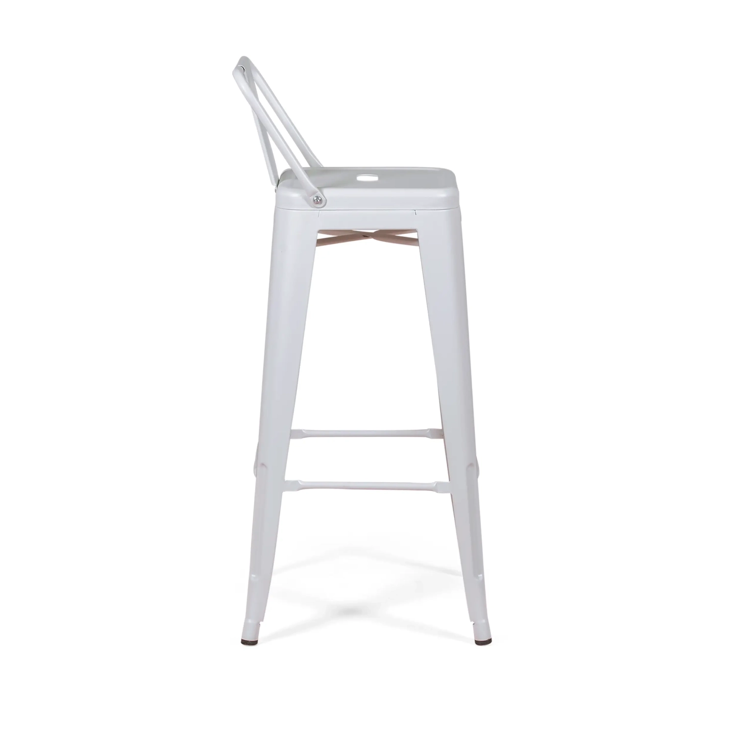 4 kpl:n sarja Bistro -teollisuustyyppisiä baarituoleja, korkeus 76 cm - Mueble Design