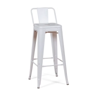 4er-Set „ Bistro “ Barhocker im Industrial-Stil, Höhe 76 cm – Mueble Design